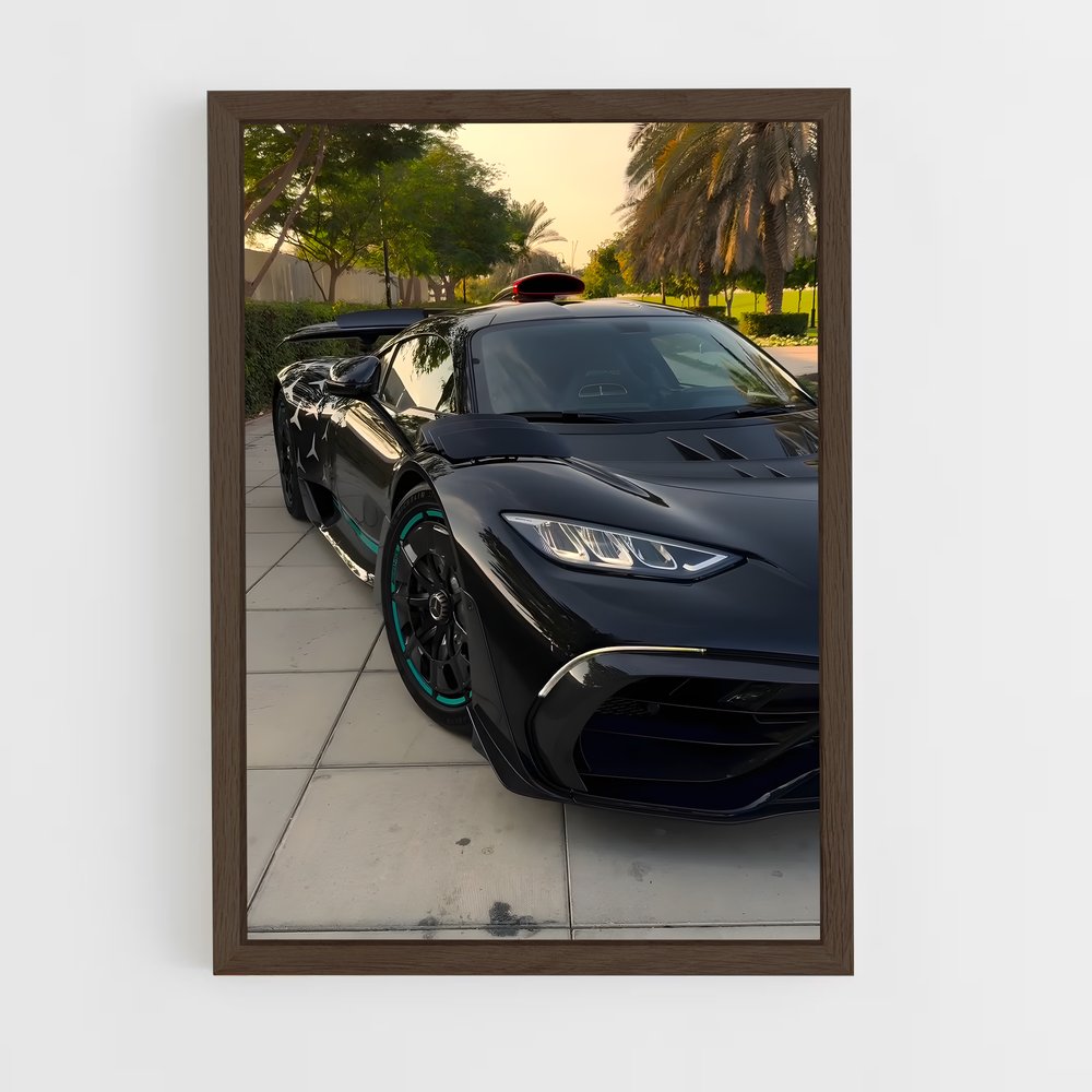 Poster magnifique Amg one – affiche Mercedes (vue 5)
